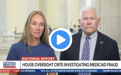 Congressman Pete Sessions Joins Newsmax with Congressional Witness Jelena Olmstead
